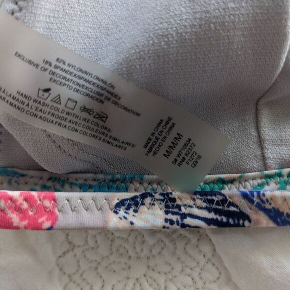 Raisins Beige Sea Shell Print Triangle Bikini Set - Picture 11 of 12